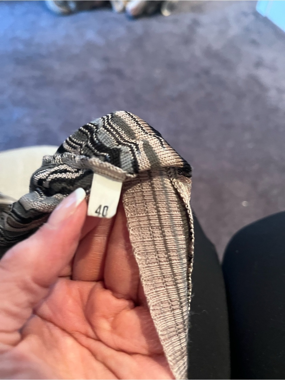 M Missoni pink based multi color classic wrap dress - Picture 10 of 10